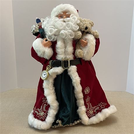 18" Santa Clause Tree Topper
