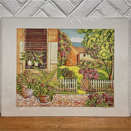 Pencil Signed and Numbered 326/375 Vibrant Art Print