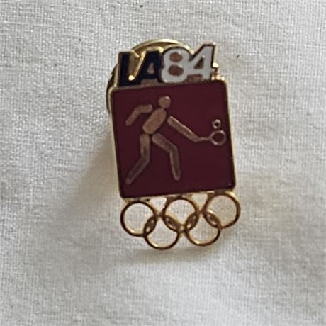 1984 Summer Olympics held in Los Angeles, California. PIN