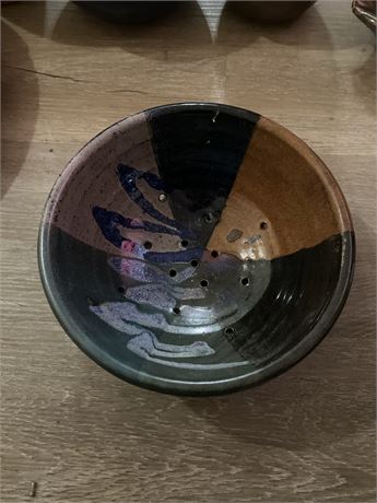 Handcrafted Pottery Stoneware Berry Bowl,