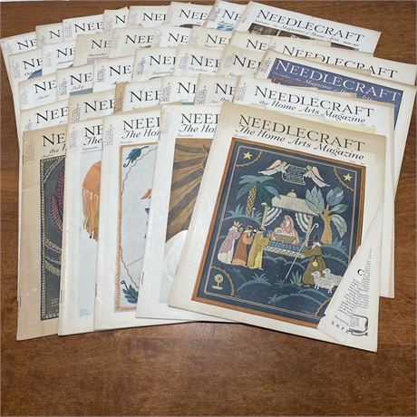 1930 1931 1932 Needlecraft Magazines