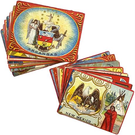 Vtg Helmar Turkish Cigarette Cards
