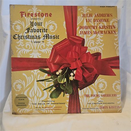 Firestone Presents Your Favorite Christmas Music, Volume 4".