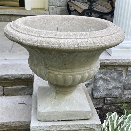 Cement Urn Style Planter