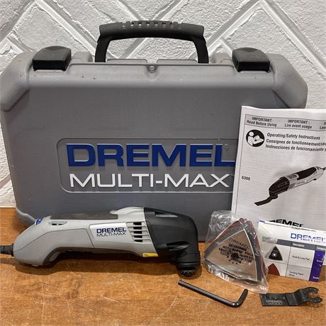 Dremel Multi-Max 6300 Oscillating Tool w/ Case