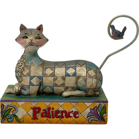 Jim Shore Heartwood Creek "Patience" Cat Figurine
