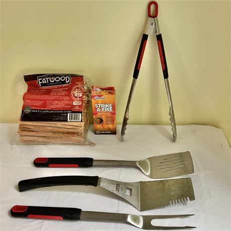 Grilling Tools with Fire Starters