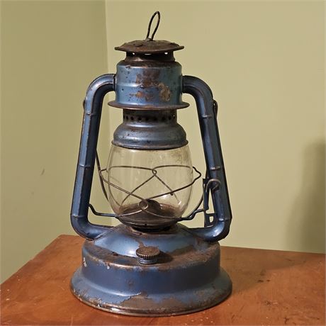Vintage Oil Lamp by Little Wiz 13"