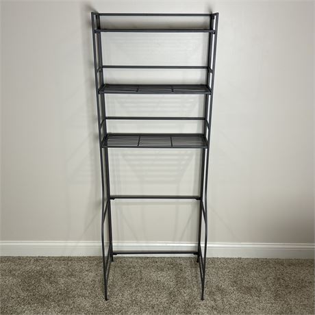 3 Tier Metal Over-The-Toilet Shelving Unit