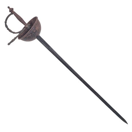 Spanish Cup-Hilt Rapier Sword – Made in Spain