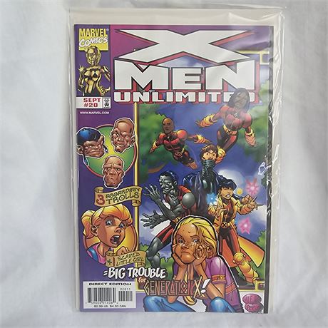 X-Men Unlimited (1st series) #20 comic book.