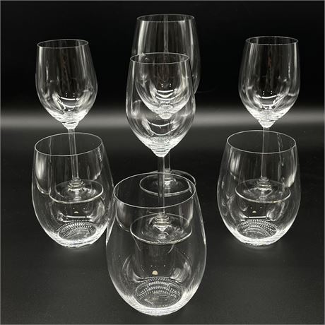 Variety of Riedel Wine Glasses