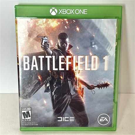 Xbox One Battlefield 1 2016 Firstperson Shooter Game Disc