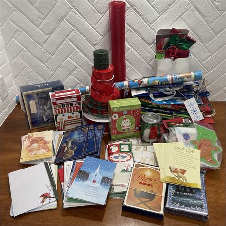 Large Variety of Cards, Bags, Wrapping and Gifting Materials
