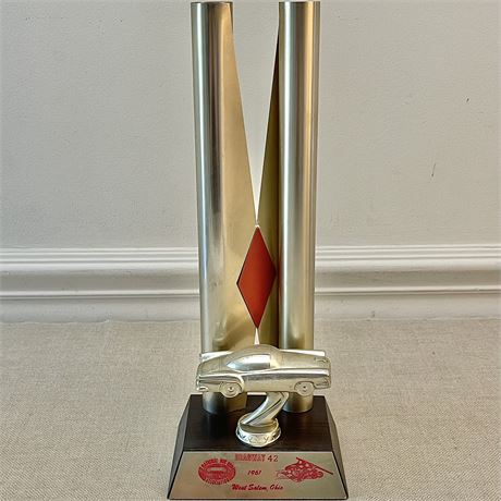 1961 Dragway 42 West Salem, Ohio Racing Event Trophy