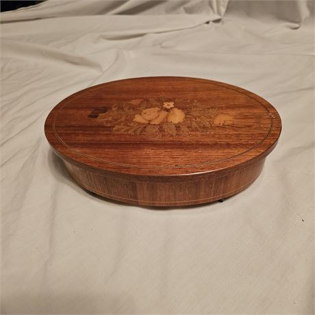 vintage wooden box, Made in Italy