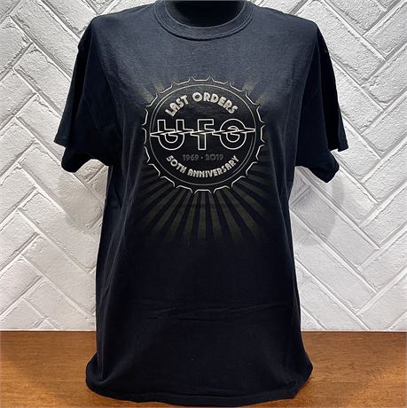 UFO Last Orders 50th Anniversary 2019 Tour T-Shirt Size Large