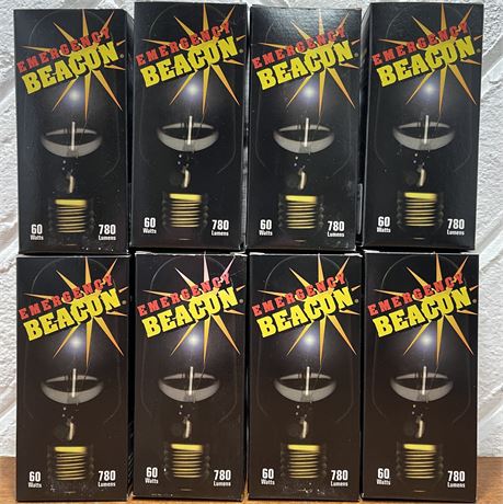 (8) Emergency Beacon Strobe Light Bulbs