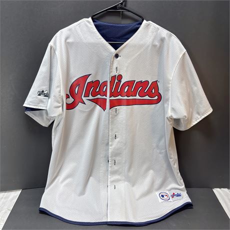 Cleveland Indians REVERSIBLE Jersey! Sz XL