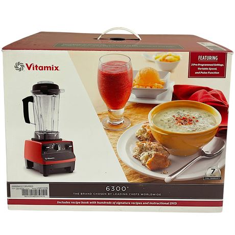 NIB Vitamix 6300 Pre-Programmed Variable Speed Blender