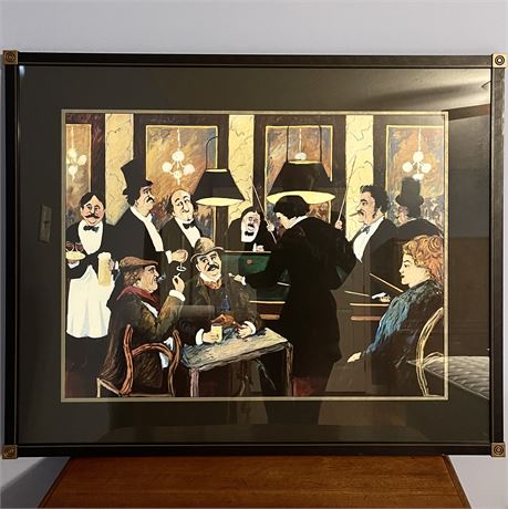 Guy Buffet "Boulevard des Capucines" Limited Edition Framed Print