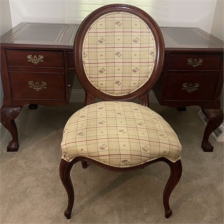 Fairfield Wood Framed Upholstered Armless Side Chair