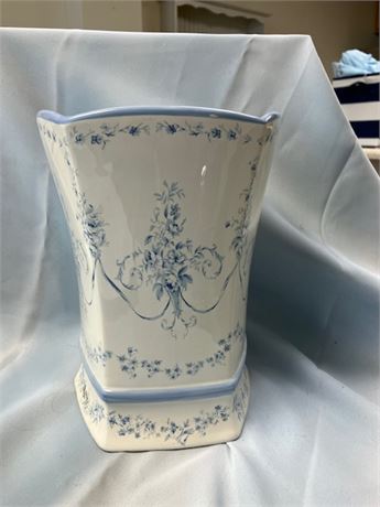 Laura Ashley Decorative Ceramic Waste Basket