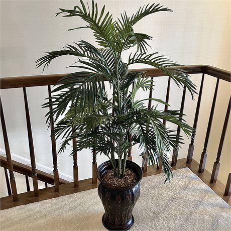 Artificial Indoor Potted Palm Tree