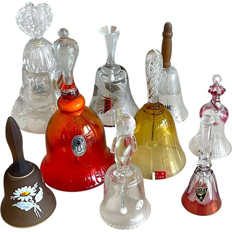 Collection of Glass Bells