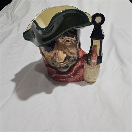 1987 Royal Doulton "Smuggler" D6616 character jug.