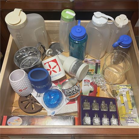 Kitchen Drawer of Accessories and Such
