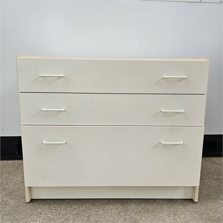 White Craft Room Dresser
