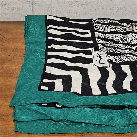 YSL Vtg. Silk Scarf