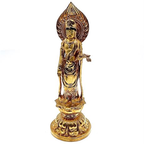 Japanese Avalokitesvara Bodhisattva Statue