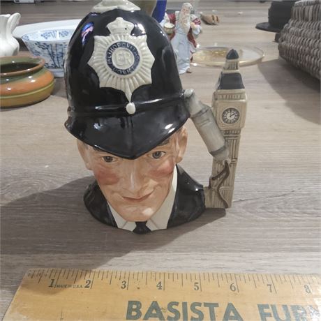 Royal Doulton character jug, specifically "The London Bobby".
