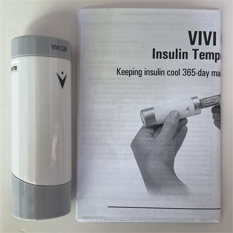 Vivi Cap1 Insulin Cooler Travel Case w/ Manual