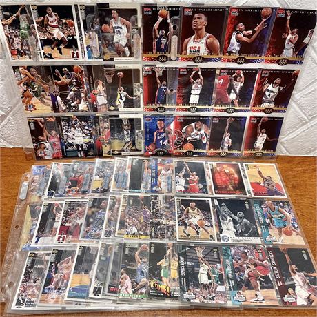 Variety of Vtg Upper Deck Basketball Cards