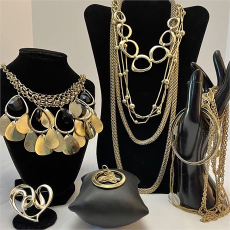 Gold Toned Costume Jewelry