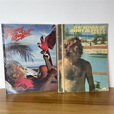 Pair of Vintage Jimmy Buffet Song Books