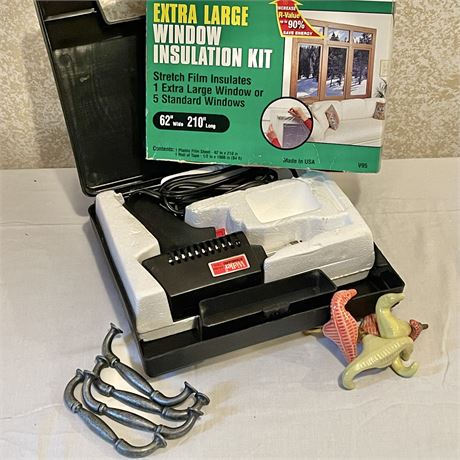 Weller Standard Soldering Gun Model 7200, Window Insulation, & Drawer Pulls