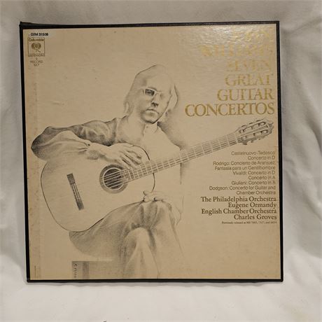 "John Williams – Seven Great Guitar Concertos,"