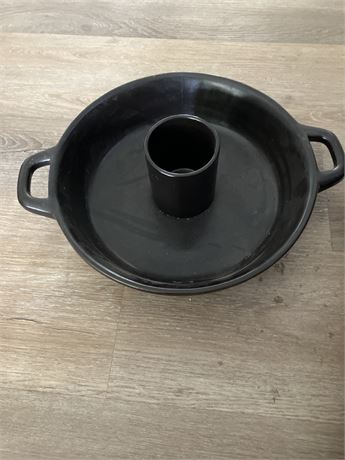 Technique Flame Stoneware Vertical Chicken Roaster.