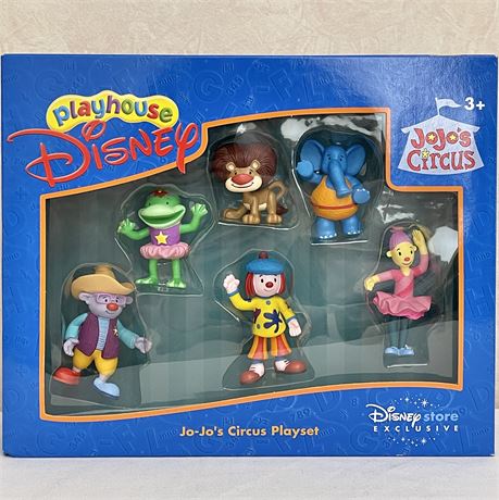 NIB Disney Store Exclusive Jo-Jo's Circus Playset