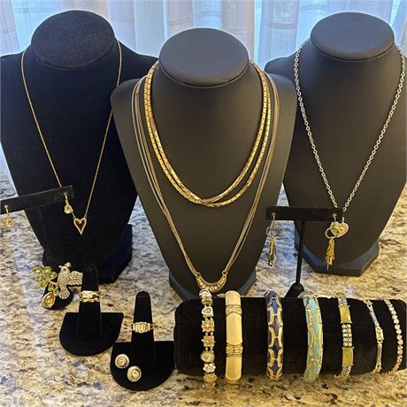 Gold & Silver Toned Costume Jewelry