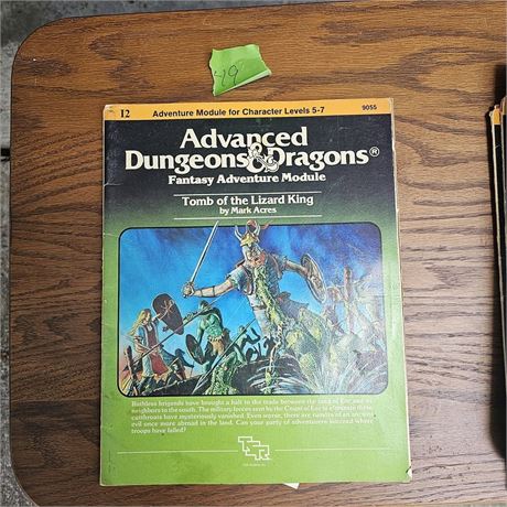 Dungeons Dragons Tomb of the Lizard King