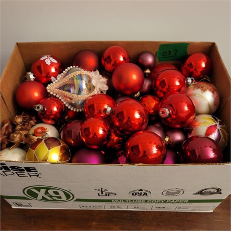 Glass Christmas Ornaments