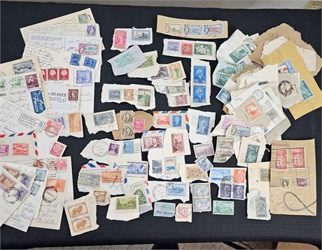 Vintage Postage Stamps & Post Cards