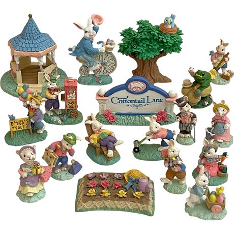 Midwest Cottontail Lane Village Figurines