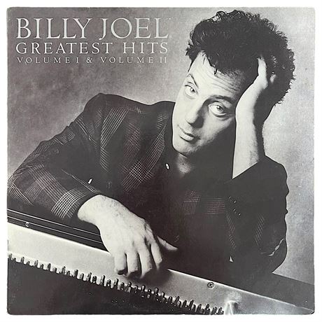 1985 Billy Joel Greatest Hits Vinyl Record Duo
