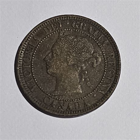 1886 Canada Large Cent.